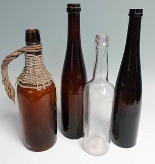 Four Early Bottles