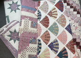 Six Machine Made Quilts