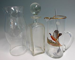 Three Pieces Glass
