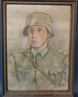 Pastel German Soldier