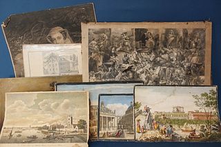Prints, Engravings, and Oil Works