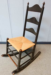 Ladderback Rocking Chair