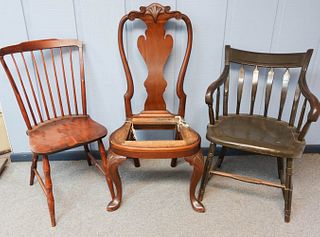 Three Assorted Chairs