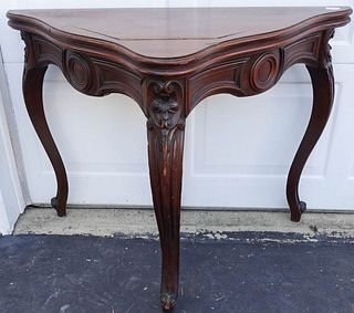 Victorian Card Table