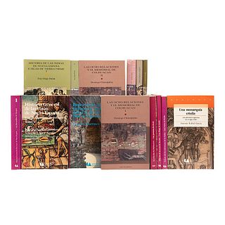 Libros de CONACULTA, Conquista. Las Ocho relaciones y el Memorial de Colhuacan I-II. Piezas: 14.