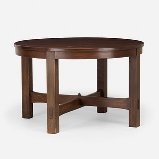 Gustav Stickley, Early library table, model 446