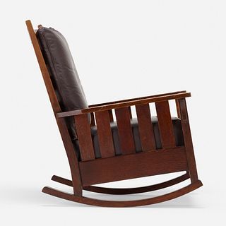 Gustav Stickley, Rocking chair, model 323