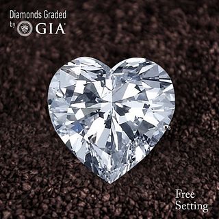 4.04 ct, D/VS2, Heart cut GIA Graded Diamond. Appraised Value: $270,600 