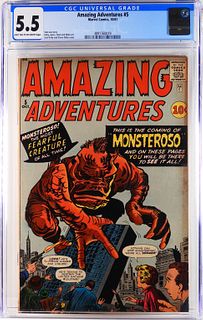 Marvel Comics Amazing Adventures #5 CGC 5.5