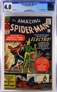 Marvel Comics Amazing Spider-Man #9 CGC 4.0