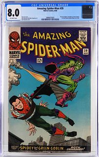 Marvel Comics Amazing Spider-Man #39 CGC 8.0
