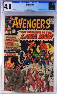 Marvel Comics Avengers #5 CGC 4.0