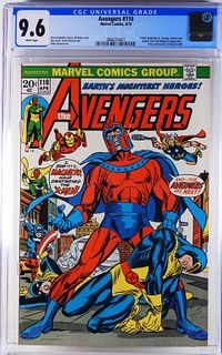 Marvel Comics Avengers #110 CGC 9.6