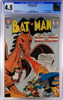 DC Comics Batman #155 CGC 4.5