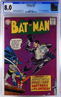 DC Comics Batman #169 CGC 8.0
