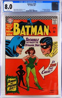 DC Comics Batman #181 CGC 8.0