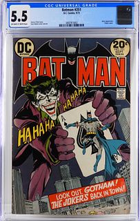 DC Comics Batman #251 CGC 5.5