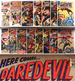 15PC Marvel Comics Daredevil #4-#24 Group