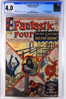 Marvel Comics Fantastic Four #17 CGC 4.0