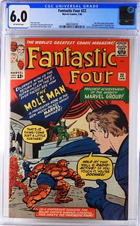 Marvel Comics Fantastic Four #22 CGC 6.0