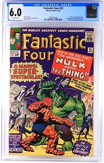 Marvel Comics Fantastic Four #25 CGC 6.0