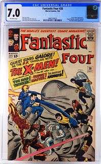 Marvel Comics Fantastic Four #28 CGC 7.0