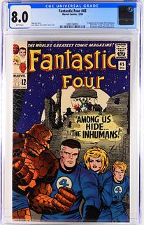 Marvel Comics Fantastic Four #45 CGC 8.0