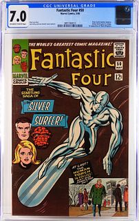 Marvel Comics Fantastic Four #50 CGC 7.0