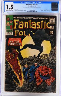 Marvel Comics Fantastic Four #52 CGC 1.5