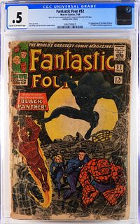 Marvel Comics Fantastic Four #52 CGC 0.5
