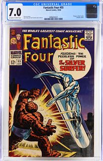 Marvel Comics Fantastic Four #55 CGC 7.0
