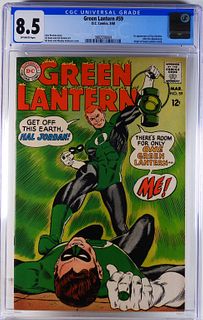 DC Comics Green Lantern #59 CGC 8.5