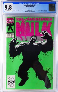 Marvel Comics Incredible Hulk #377 CGC 9.8