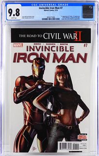 Marvel Comics Invincible Iron Man #7 CGC 9.8