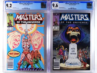 Marvel Comics Masters of the Universe #1 #12 CGC