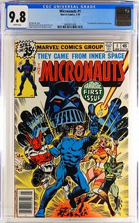 Marvel Comics Micronauts #1 CGC 9.8