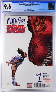 Marvel Moon Girl and Devil Dinosaur #1 CGC 9.6
