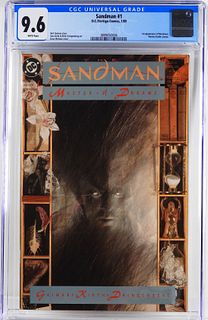 DC Vertigo Comics Sandman #1 CGC 9.6
