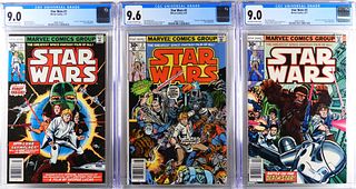 Marvel Comics Star Wars #1-#3 CGC 9.0 9.6