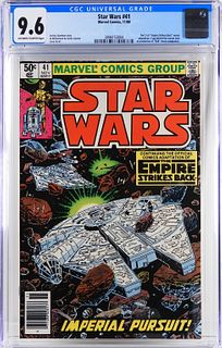 Marvel Comics Star Wars #41 CGC 9.6 Newsstand