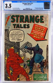 Marvel Comics Strange Tales #111 CGC 3.5