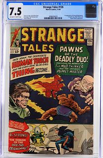 Marvel Comics Strange Tales #126 CGC 7.5