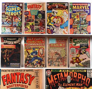 8PC DC Marvel Comics Silver Age Key Book Group