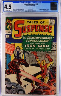 Marvel Comics Tales of Suspense #52 CGC 4.5