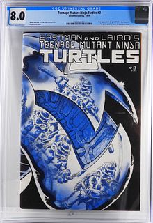Mirage Teenage Mutant Ninja Turtles #2 CGC 8.0
