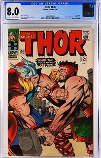Marvel Comics Thor #126 CGC 8.0