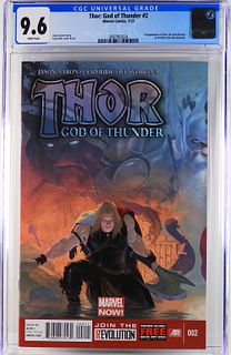 Marvel Comics Thor: God of Thunder #2 CGC 9.6