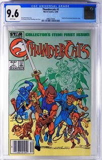 Marvel Comics Thundercats #1 CGC 9.6 Newsstand