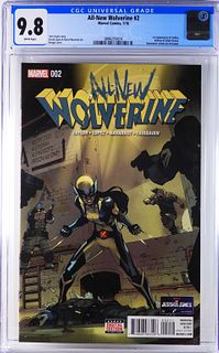 Marvel Comics All-New Wolverine #2 CGC 9.8