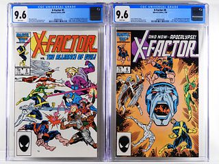 Marvel Comics X-Factor #5 #6 CGC 9.6